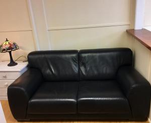 Waiting room sofa
